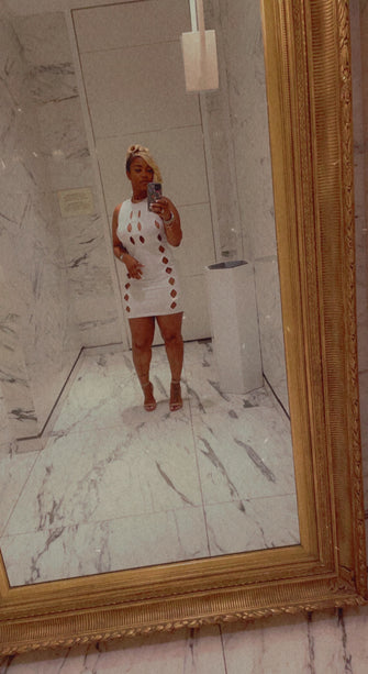 Kelly Dress White